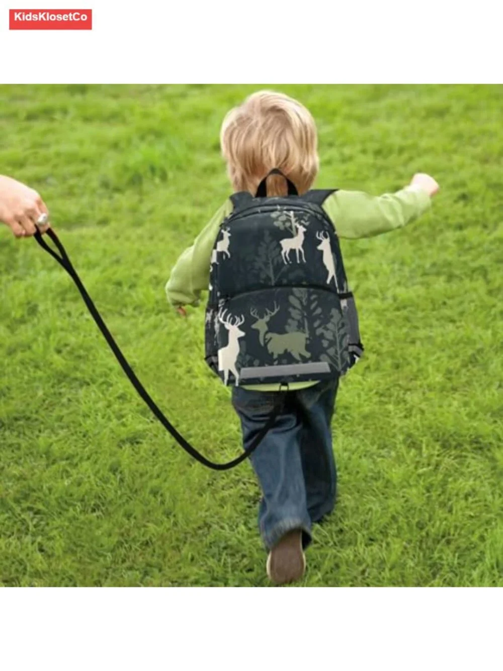 Mini Backpack for Kids Toddler Boys Girls with Chest Strap Anti-Lost Rope
